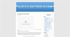 Desktop Screenshot of feuxdelasaintjean.fr