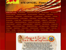 Tablet Screenshot of feuxdelasaintjean.com